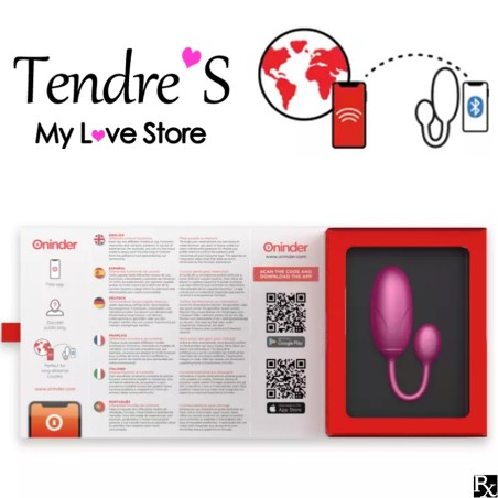 Love toys OEUF VIBRANT ROSE DENVER AVEC APPLICATION DE ONINDER