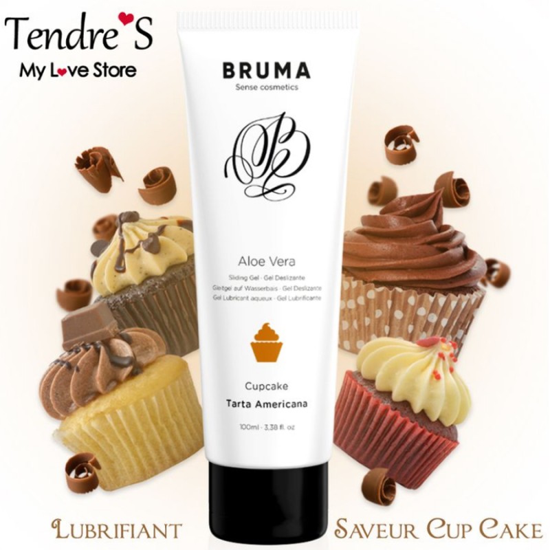 LUBRIFIANT GEL CUP CAKE DE "BRUMA"