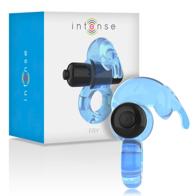 COCKRING BLEU VIBRANT DE "INTENSE"