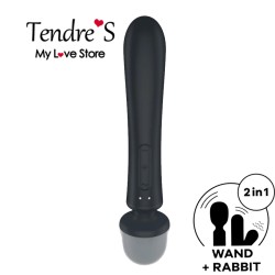 Love toys RABBIT ET WAND TRIPLE LOVER DE SATISFYER
