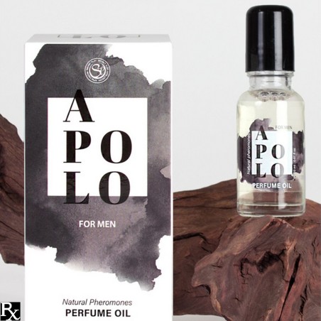 Aphrodisiaques HUILE "APOLO" AUX PHEROMONES VEGETALES POUR HOMME