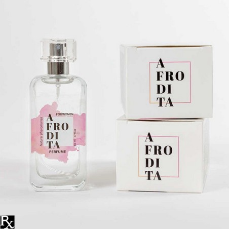 Aphrodisiaques EAU DE PARFUM D ATTIRANCE "AFRODITA" aux phéromones vegétales pour elle