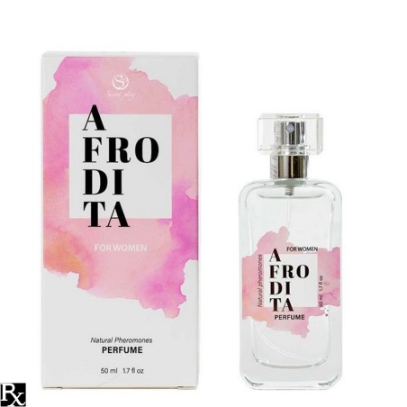 Aphrodisiaques EAU DE PARFUM D ATTIRANCE "AFRODITA" aux phéromones vegétales pour elle