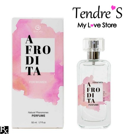 Aphrodisiaques EAU DE PARFUM D ATTIRANCE "AFRODITA" aux phéromones vegétales pour elle