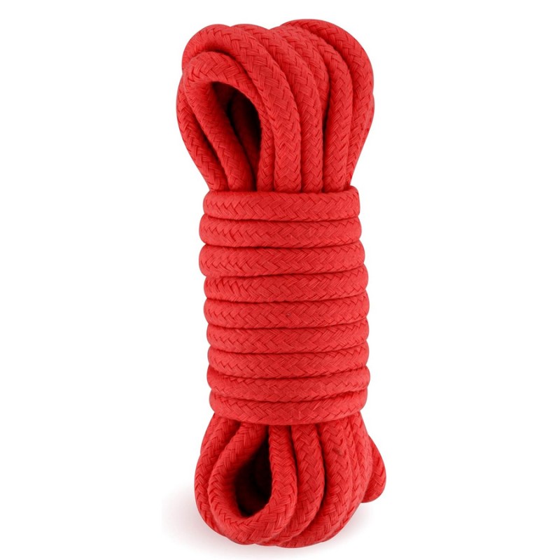 CORDE "PLAY SHIBARI" ROUGE 5 M DE "SWEET CARESS"