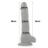LOVE TOY VENTOUSE "COCK MILLER" CLAIR 18 CM