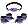 KIT "PURPLE PLEASURE BONDAGE SET" DE FETISH FANTASY SERIES