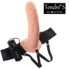 LOVE TOY CEINTURE VIBRANT "HOLLOW" CLAIR 15 CM POUR LUI OU ELLE DE "FETISH FANTASY"