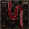 MARTINET ROUGE SIMILICUIR LONG DE "ALIVE"