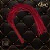 MARTINET ROUGE SIMILICUIR LONG DE "ALIVE"