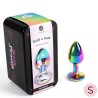 PLUG METAL RAINBOW TAILLE :S DE "SECRET PLAY"