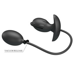 Love toys PLUG VIBRANT ET GONFLANT HANSON DELFIN DE PRETTY LOVE