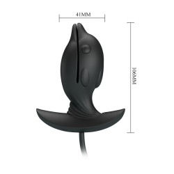 Love toys PLUG VIBRANT ET GONFLANT HANSON DELFIN DE PRETTY LOVE
