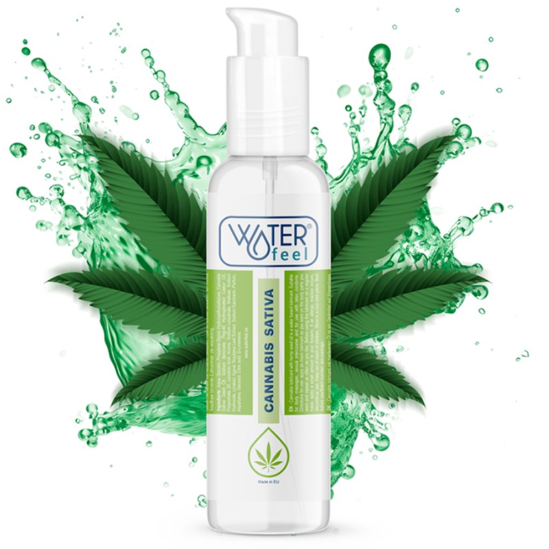 LUBRIFIANT "WATERFEEL" CANNABIS  175 ML