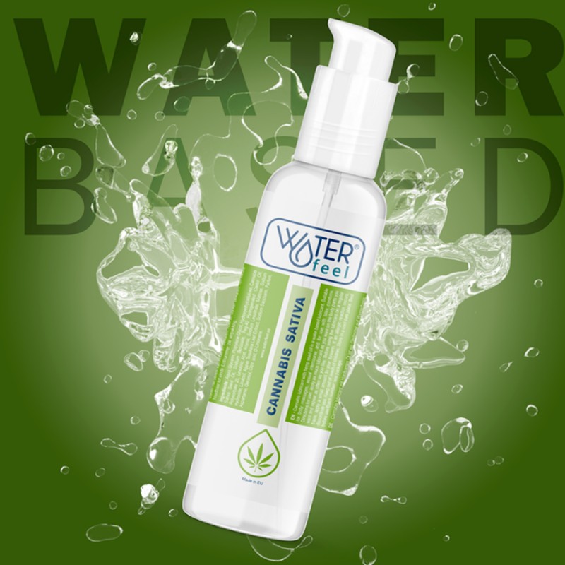 LUBRIFIANT "WATERFEEL" CANNABIS  175 ML
