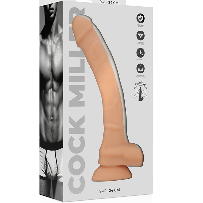 Love toys LOVE TOY VENTOUSE COCK MILLER CLAIR 24 CM