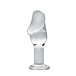 Plugs & Chapelets Anals PLUG EN VERRE TRANSPARENT N°24 DE GLOSSY