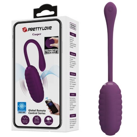OEUF VIBRANT "CASPER" DE "PRETTY LOVE"