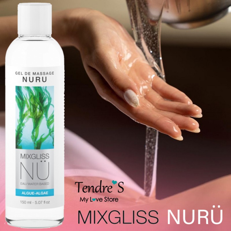 GEL DE MASSAGE NURU DE "MIXGLISS"
