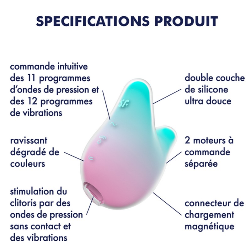 MERMAID VIBES DE "SATISFYER"