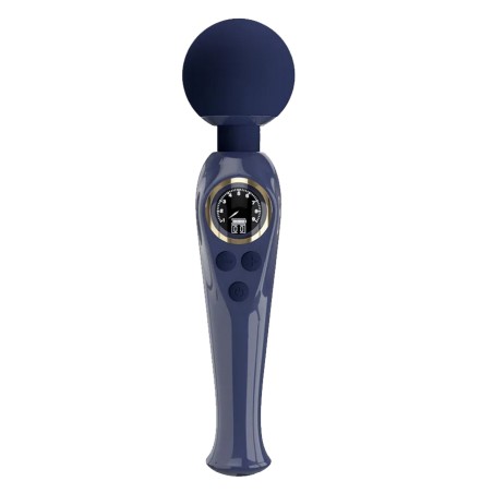 Love toys WAND BLEU NUIT SKYLER AVEC ECRAN DE PRETTYLOVE