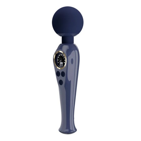 Love toys WAND BLEU NUIT SKYLER AVEC ECRAN DE PRETTYLOVE