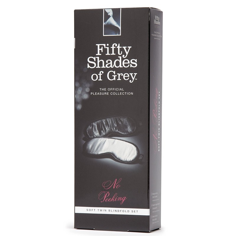 Accessoires DUO DE MASQUES NO PEEKING DE "FIFTY SHADES OF GREY"