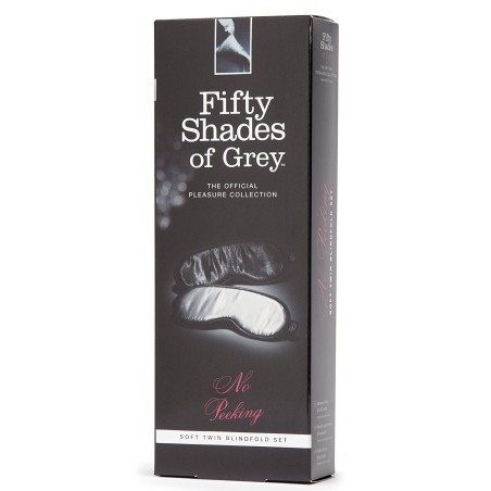 Accessoires DUO DE MASQUES NO PEEKING DE FIFTY SHADES OF GREY