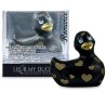 CANARD VIBRANT NOIR ET OR ROMANCE "I RUB MY DUCKIE 2.0" DE "BIG TEAZE TOYS"
