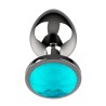 PLUG METAL TURQUOISE TAILLE L COQUETTE CHIC DESIRE