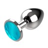 PLUG METAL TURQUOISE TAILLE L COQUETTE CHIC DESIRE
