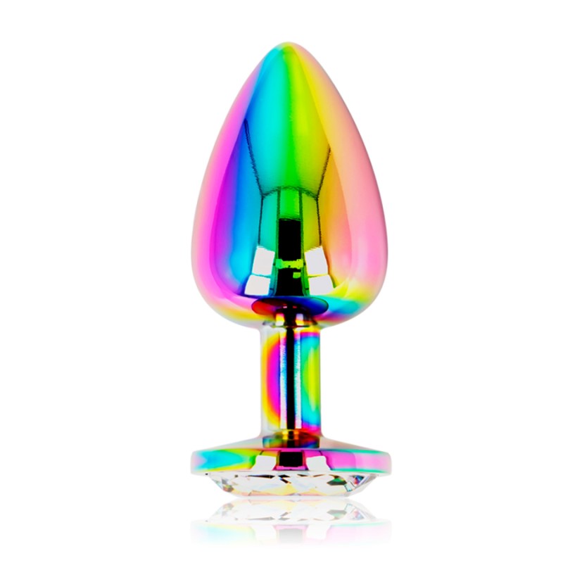 PLUG METAL ARC EN CIEL ROND  TAILLE: M OHMAMA