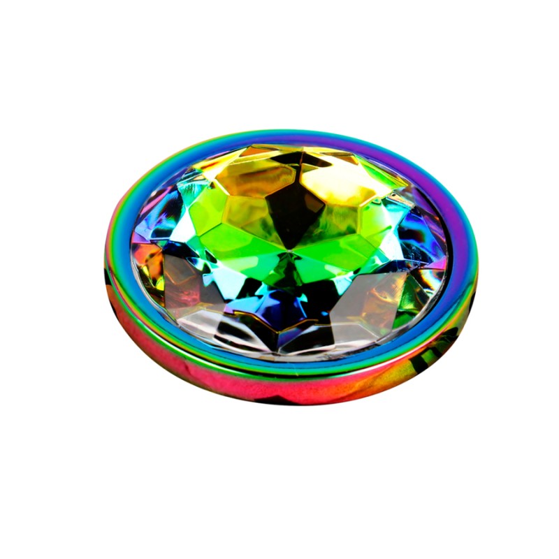 PLUG METAL ARC EN CIEL ROND  TAILLE: M OHMAMA