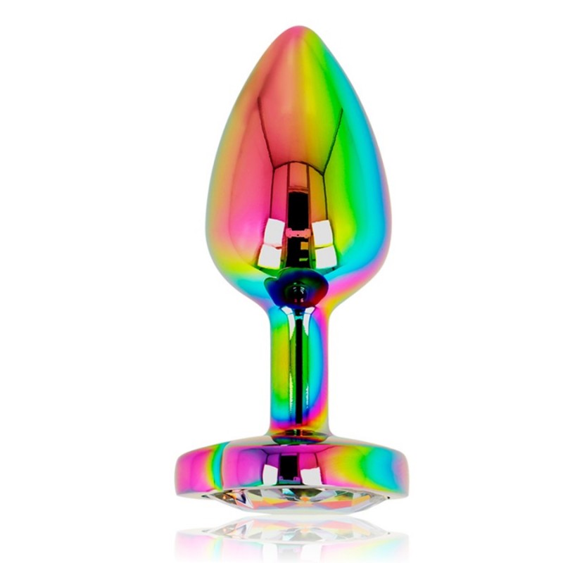 PLUG METAL ARC EN CIEL COEUR TAILLE: M OHMAMA