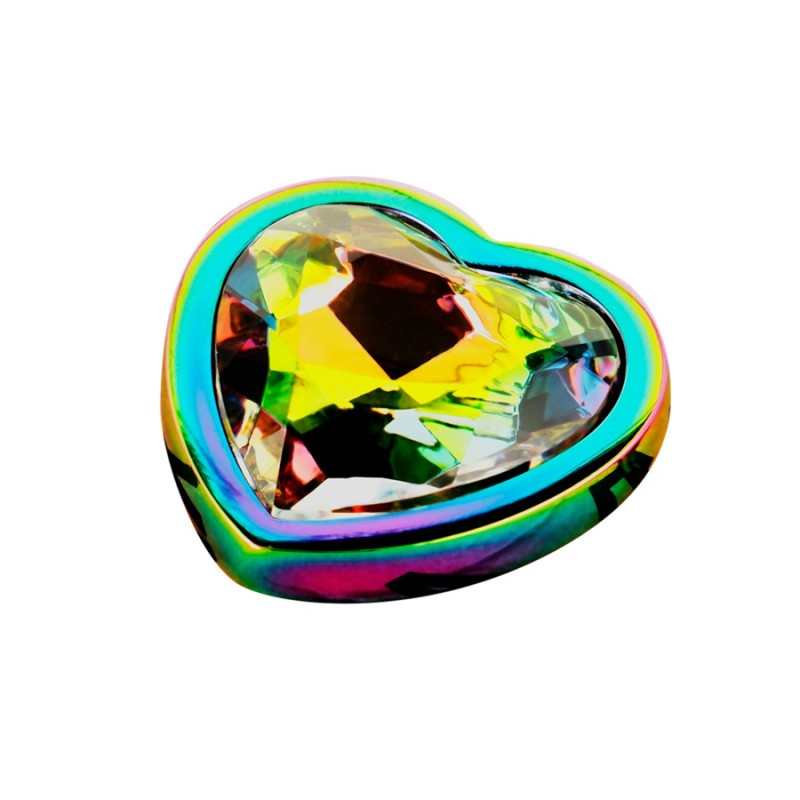 PLUG METAL ARC EN CIEL COEUR TAILLE: M OHMAMA