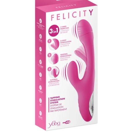 Love toys RABBIT FELICITY YOBA 3 EN 1 Love toys RABBIT FELICITY YOBA 3 EN 1