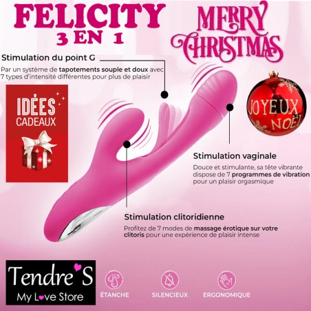 Love toys RABBIT FELICITY YOBA 3 EN 1 Love toys RABBIT FELICITY YOBA 3 EN 1