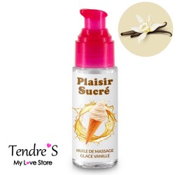 Bien Etre HUILE DE MASSAGE PLAISIR SUCRE 50 ML GLACE VANILLE