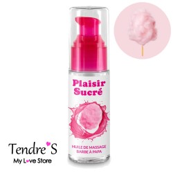 HUILE DE MASSAGE PLAISIR SUCRE 50 ML BARBE A PAPA