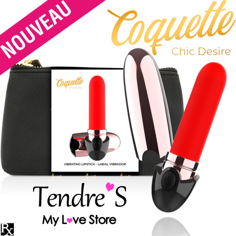ROUGE A LEVRE VIBRANT DE COQUETTE