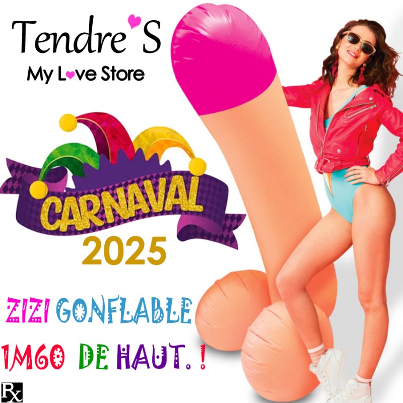 Jeux et Livres MEGA ZIZI GONFLABLE DE DUDULE