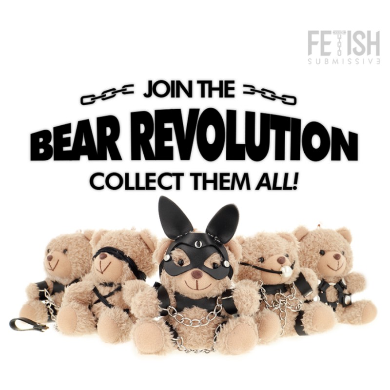 PORTE CLEFS OURS BONGO B.D.S.M DE FETISH SUBMISSIVE