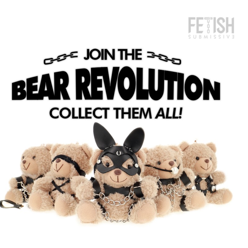 PORTE CLEFS OURS MISHKA B.D.S.M DE FETISH SUBMISSIVE