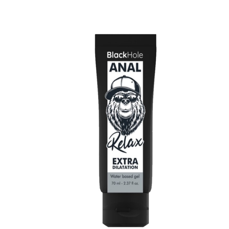 LUBRIFIANT ANAL RELAX EXTRA DILATATION DE "BLACK HOLE" 70 ML