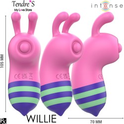 STIMULATEUR CLITORIDIEN ROSE WILLIE L ABEILLE DE INTENSE