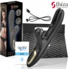 RABBIT DOUBLE VIBRATEUR SERRAGE NOIR DE IBIZA