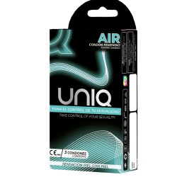 Bien Etre PRESERVATIF FEMININ X3 AIRFEMALE SANS LATEX AVEC AIRBUBBLE DE UNIQ