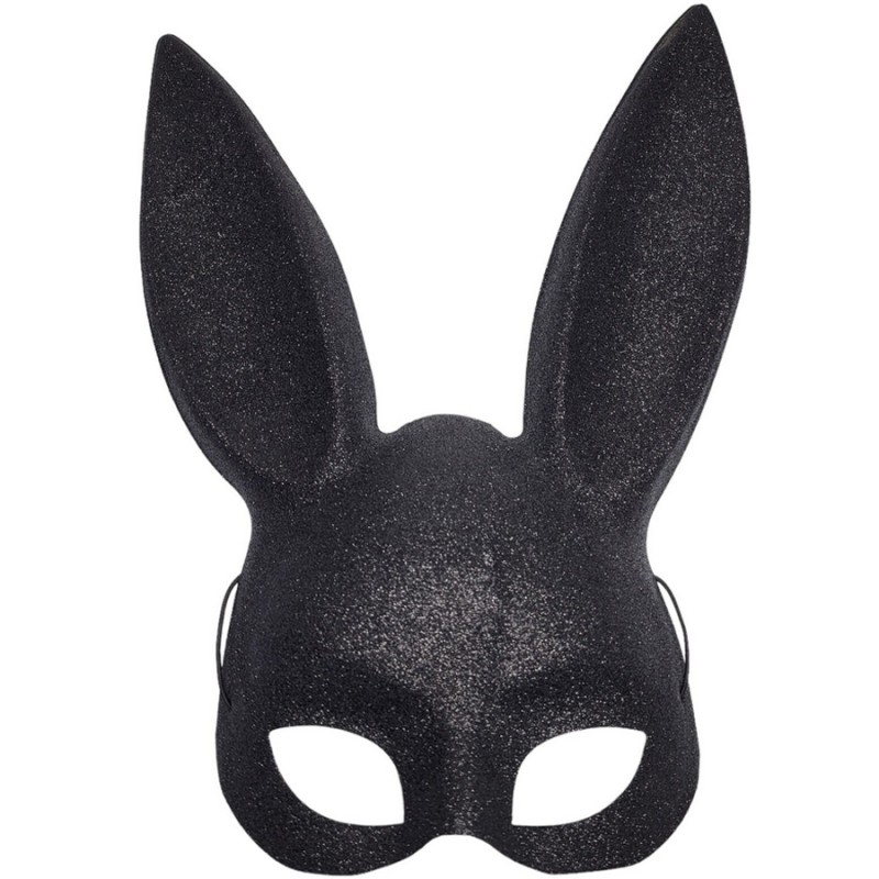 MASQUE RABBIT MASK NOIR PAILLETTES