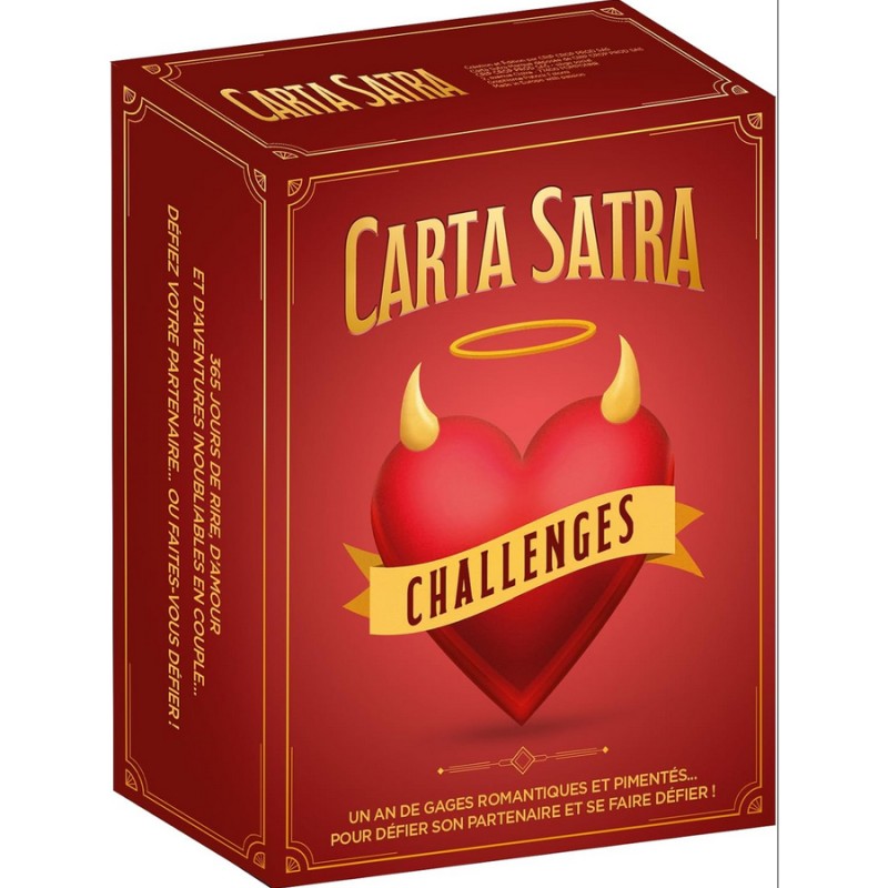 Jeux et Livres JEU CARTA SUTRA CHALLENGES