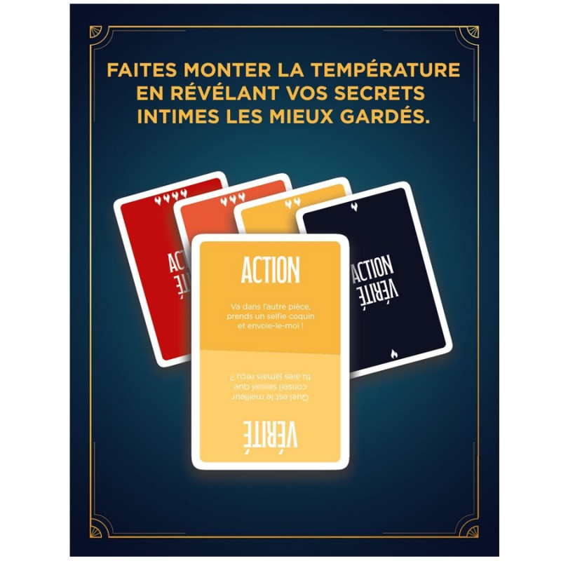 Jeux et Livres JEU CARTA SUTRA ACTION OU VERITE